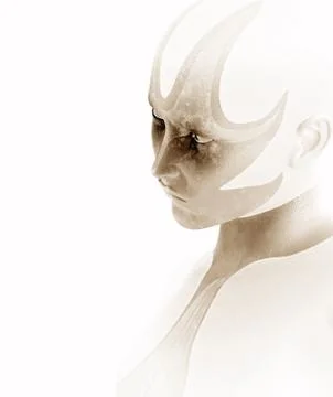 Robot character Illustrazione stock