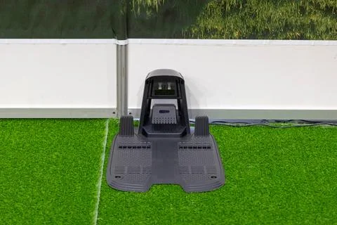 Robot Charging Station Foto stock