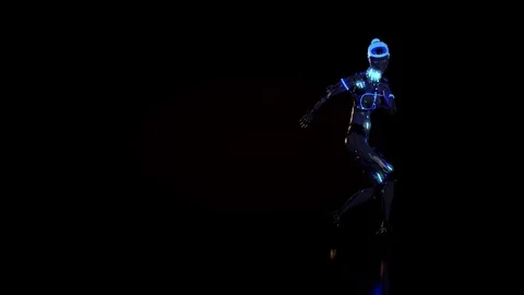 Robot Dance Stock Footage 84917794