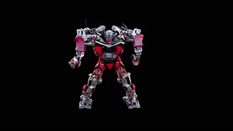 Robot Dancing, with Alpha matte. 動画素材 167784665