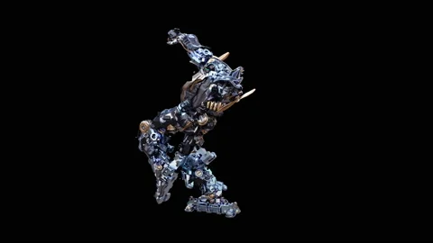 Robot Dancing, with Alpha matte. 库存影片 169239736