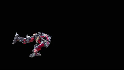 Robot Dancing, with Alpha matte. 動画素材 171883590