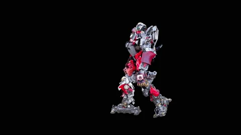 Robot Dancing, with Alpha matte. Видео 199824441