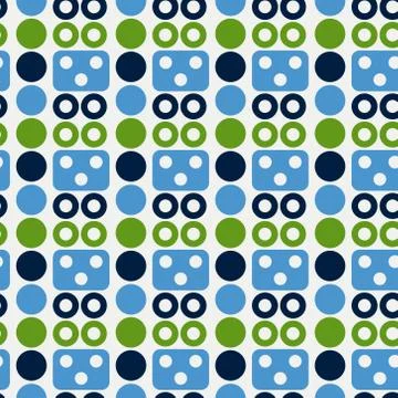 Robot face seamless pattern 스톡 일러스트