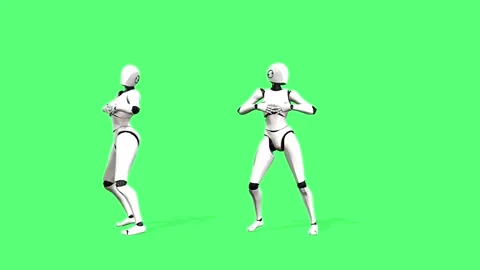 Robot Femeale in Don'tCha Dance Video stock 295562289
