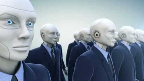 Robot Stock Footage 237591279