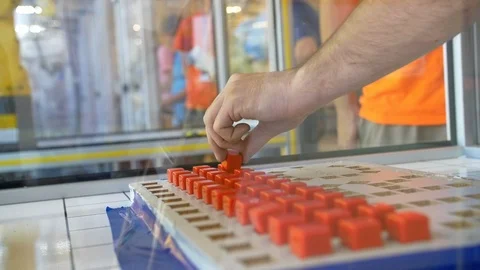 Robot Hand Doing Same Action As Human Hand, Real time Stock Footage 124349274