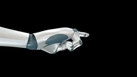 Robot Hand Stock Footage 38503023