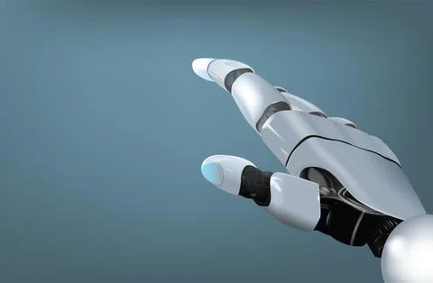 Robot hand Stock Illustration