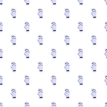 Robot hand mechanical pattern representing future technology イラスト素材
