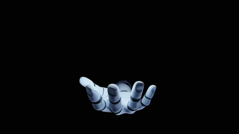 Robot Hand Opening 스톡 동영상 221950651