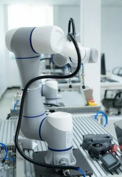 Robot hand technology that has been used in the most popular applications ... Stock-Fotos