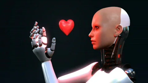 Robot heart Stock Footage 738634