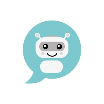 Robot icon. Chat Bot sign for support service concept. Stock-Illustration