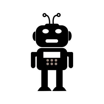Robot icon Stock Illustration