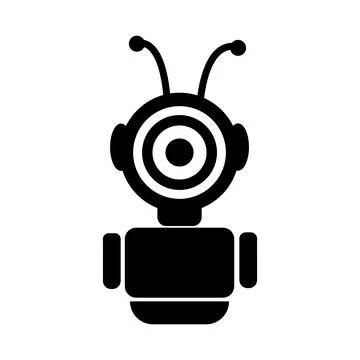 Robot icon Stock Illustration