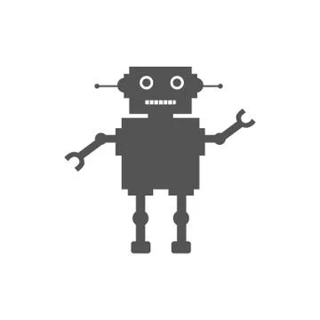 Robot Icon Illustration Stock Illustration