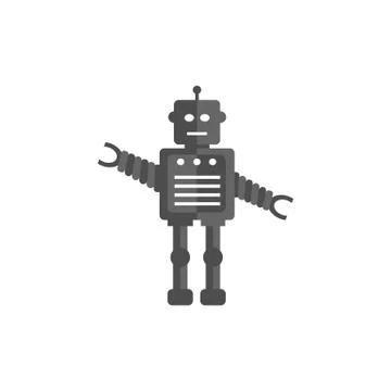Robot Icon Illustration Stock Illustration