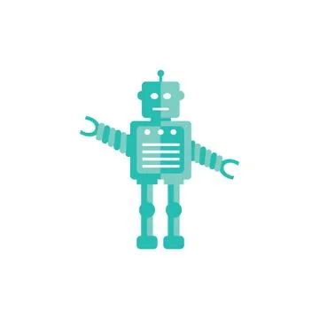 Robot Icon Illustration Stock Illustration