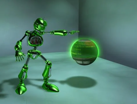 Robot Stock Illustration