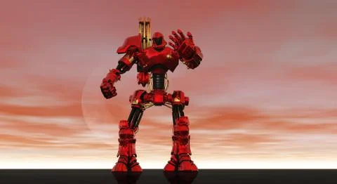 Robot  Stock-Illustration