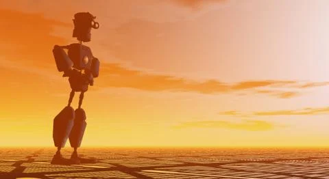 Robot  Stock Illustration