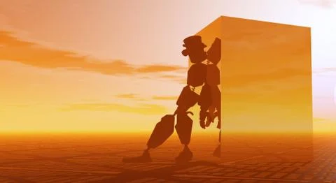 Robot  Stock Illustration