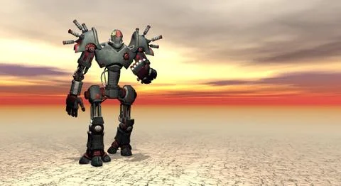 Robot  Illustrazione stock