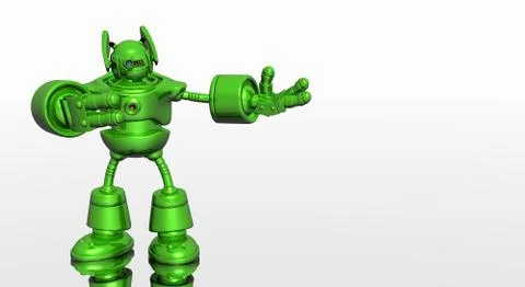 Robot  Stock-Illustration