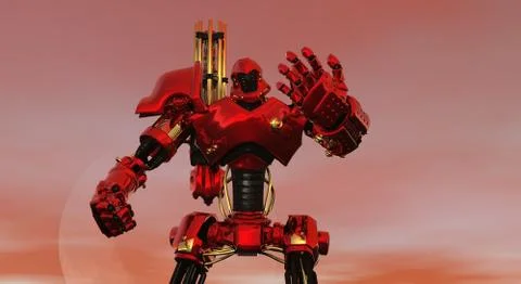 Robot  Stock-Illustration