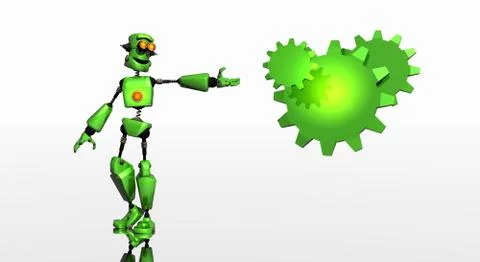 Robot Stock Illustration