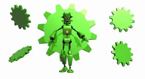 Robot Stock Illustration