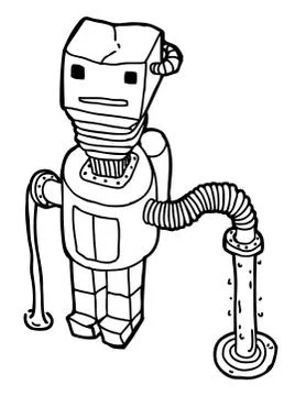 Robot Stock Illustration
