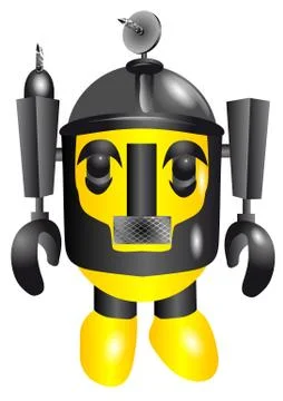 Robot Stock Illustration