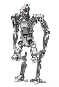 The robot Stock Illustration