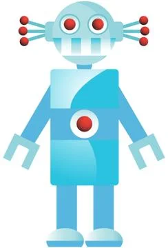 Robot Stock Illustration
