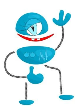 Robot Stock Illustration