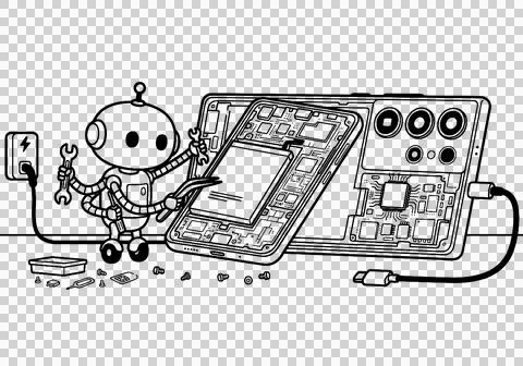 Robot Stock Illustration