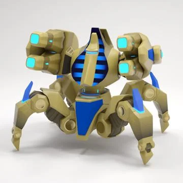 Robot "Immortal" 3D Model
