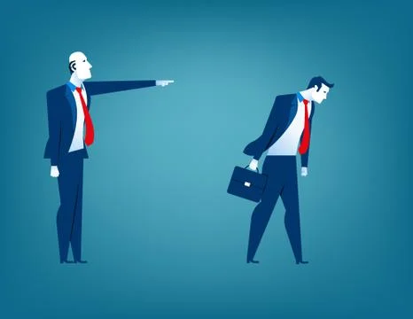 Robot instead of humans Stock Illustration