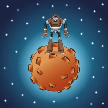 Robot inteligence artificial machine 스톡 일러스트