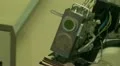 Robot laser cutting HD Footage