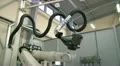 Robot laser cutting HD Footage