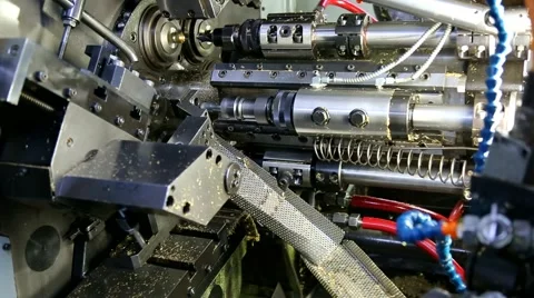 Robot machine metal iron industry Stock Footage 68081663