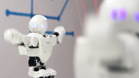 Robot Mechanism Stock-Footage 77829034