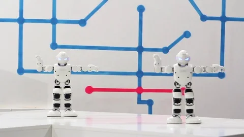 Robot Mechanism Stock-Footage 77829092