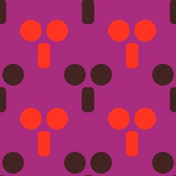 Robot mechanism seamless pattern Stock Illustration