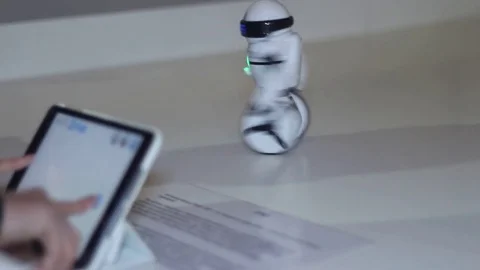 Robot mip Stock Footage 81789929