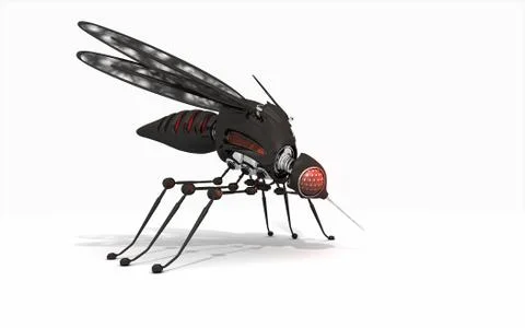 Robot Misquito Stock-Illustration