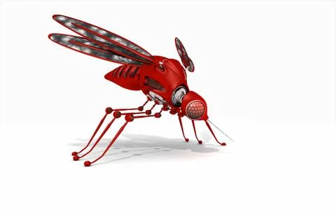 Robot Mosquito Stock-Illustration